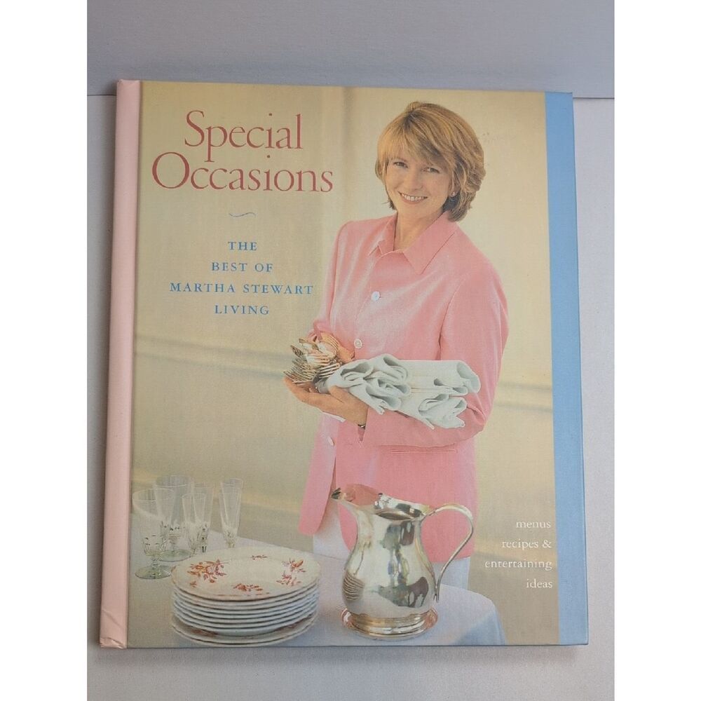 Martha Stewart Special Occasions Hardcover Book Menus Recipes Ideas